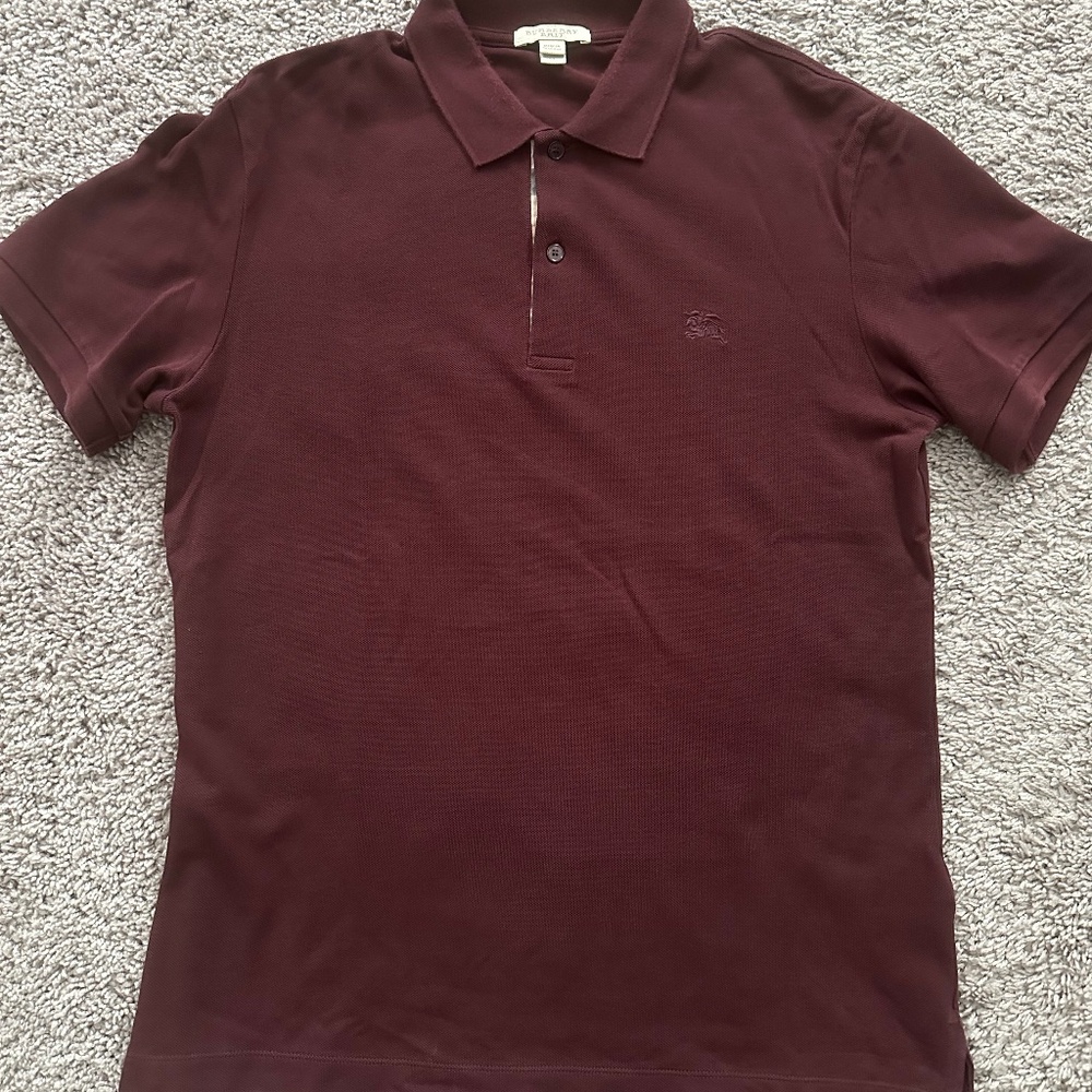 Burberry polo shirt mens